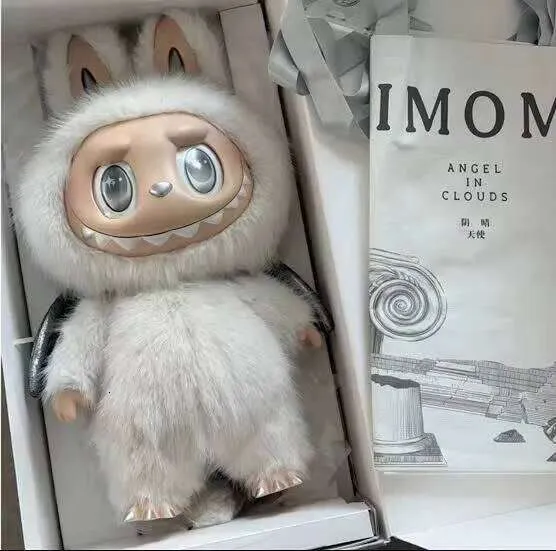 Big Labubu Doll: The Monsters Large Size 58cm Zimomo Angel In