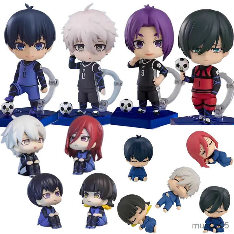 Zhongkaihua Lot de 8 figurines Seishiro Itoshi Sae Reo Mikage - 8 cm - Modèle animé - Décoration de bureau - Cadeau idéal