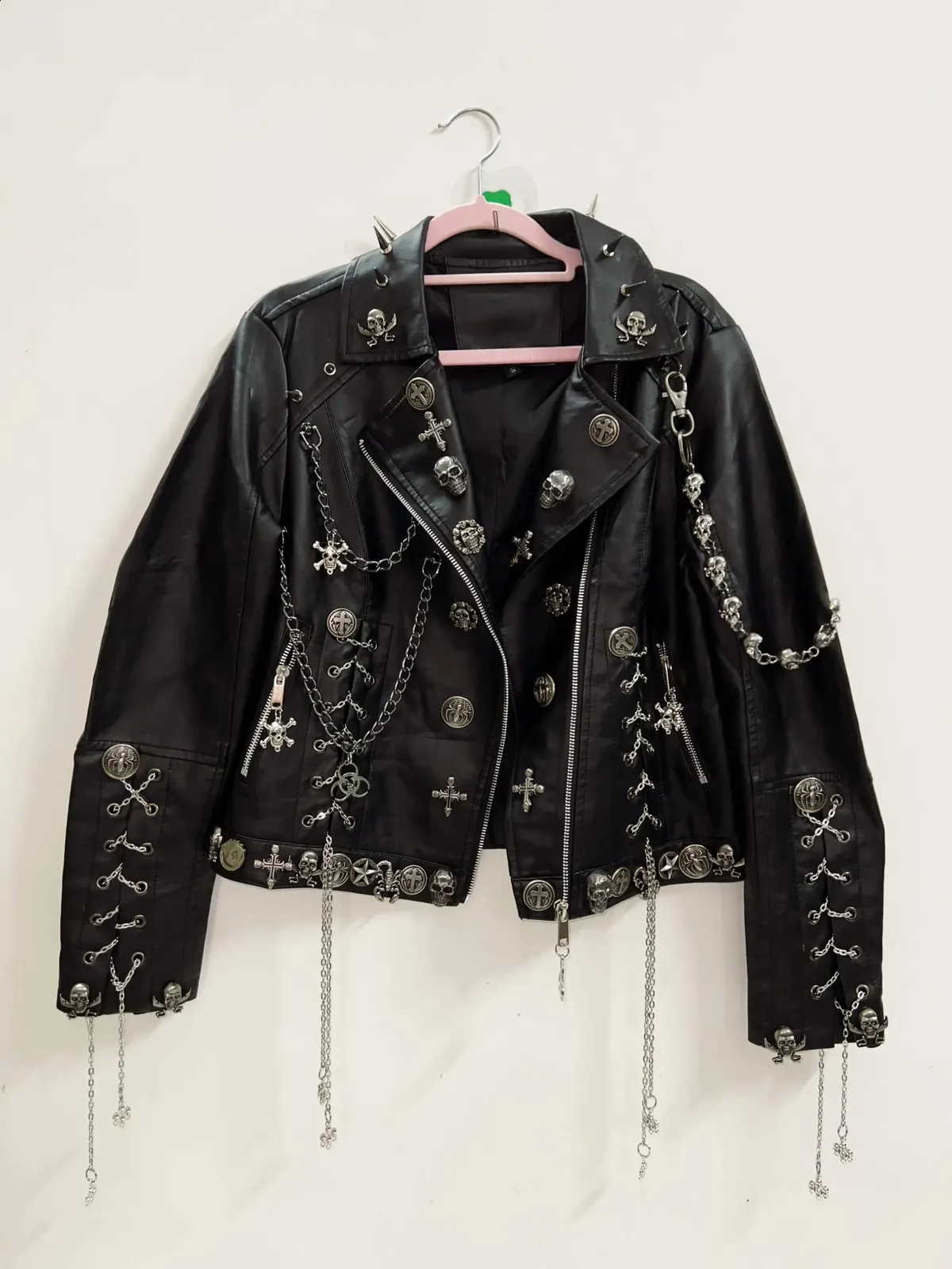 Gothic Y2K Clothes Vintage Jacket Punk Fashion Gothic Harajuku