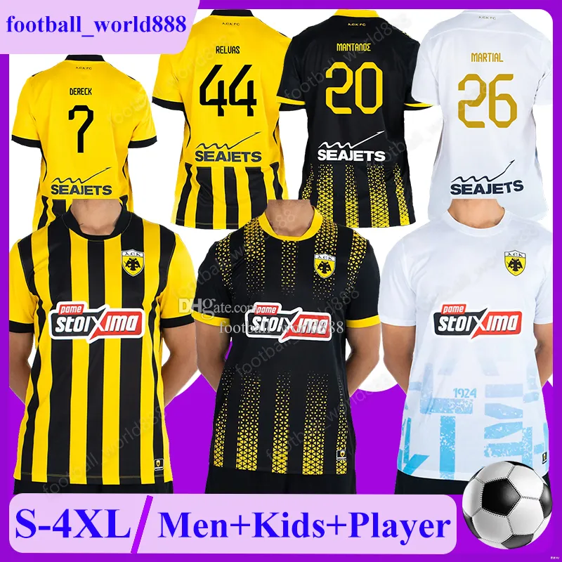 サッカーユニフォーム AEKアテネ 4xl Aekアテネ25 26サッカージャージーレルバス2025サッカーシャツ
