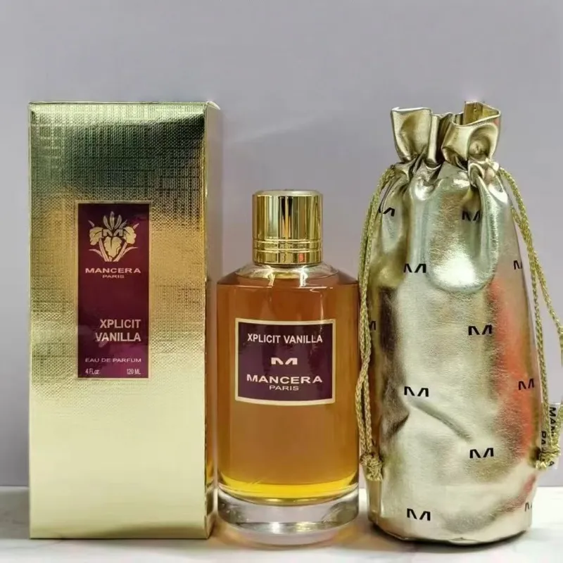 Mancera Blood Tobacco Pure Vanilla Eau De Cologne 100ml Male Floral Scent