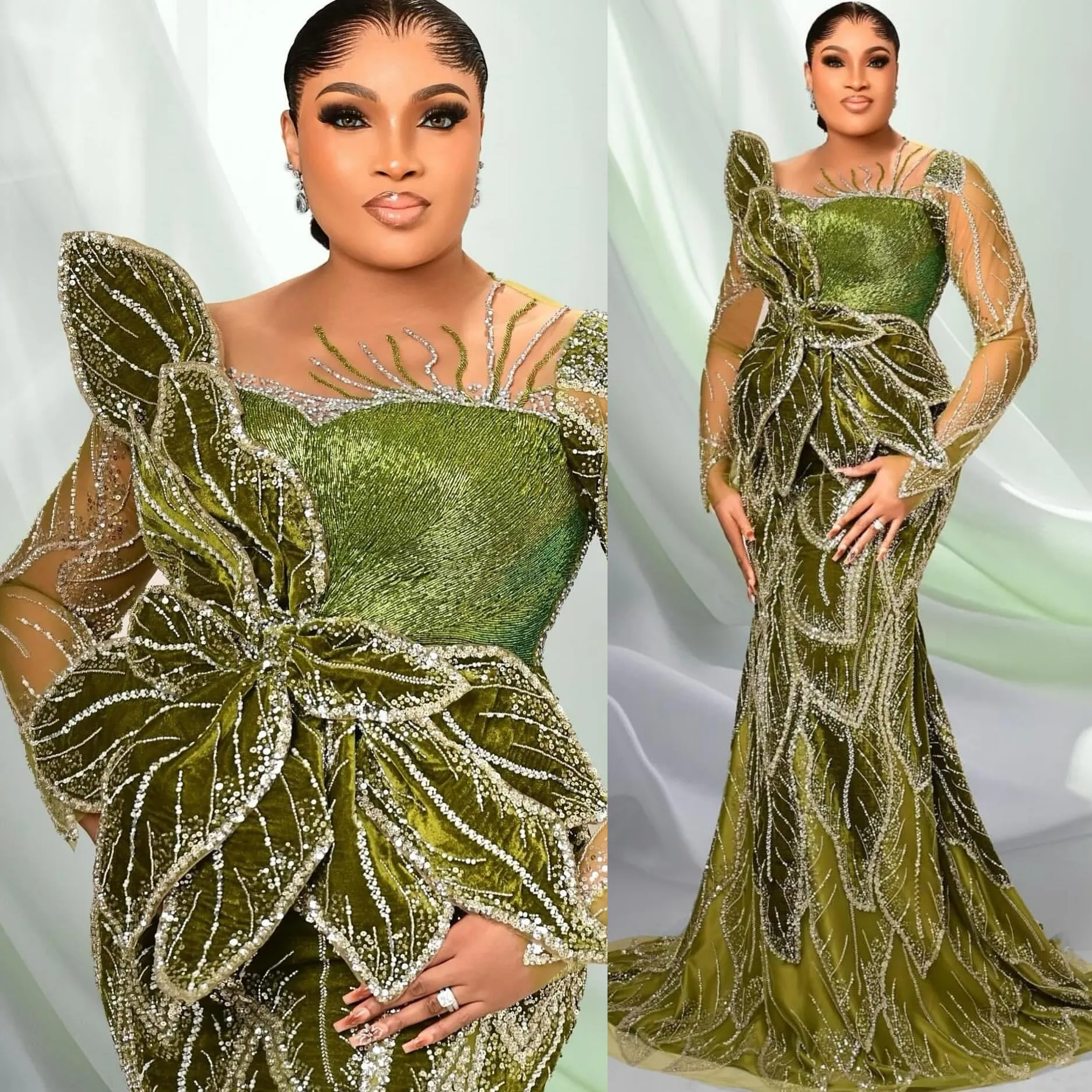 green emerald velvet dress Emerald Green Satin Engagement Dresses Lace Off Shoulder Ball Gown