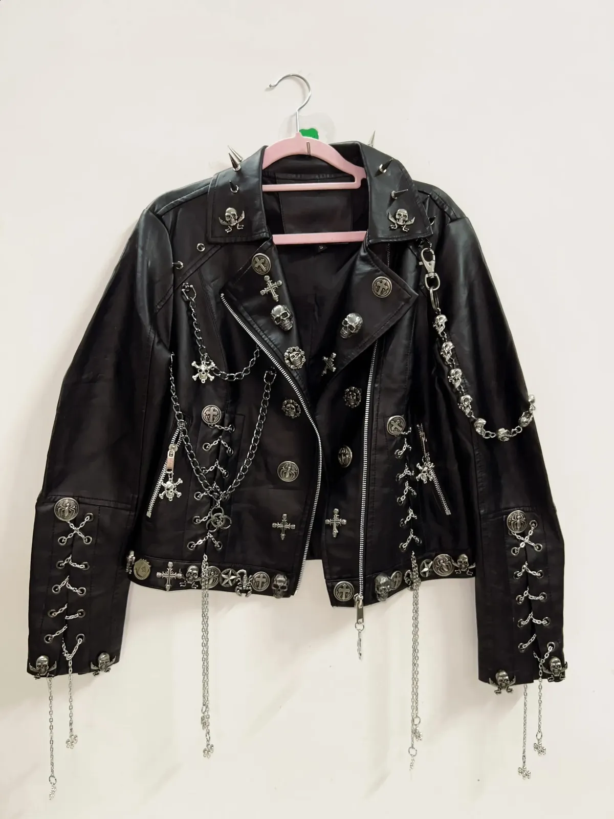 Gothic Y2K Clothes Vintage Jacket Punk Fashion Gothic Harajuku