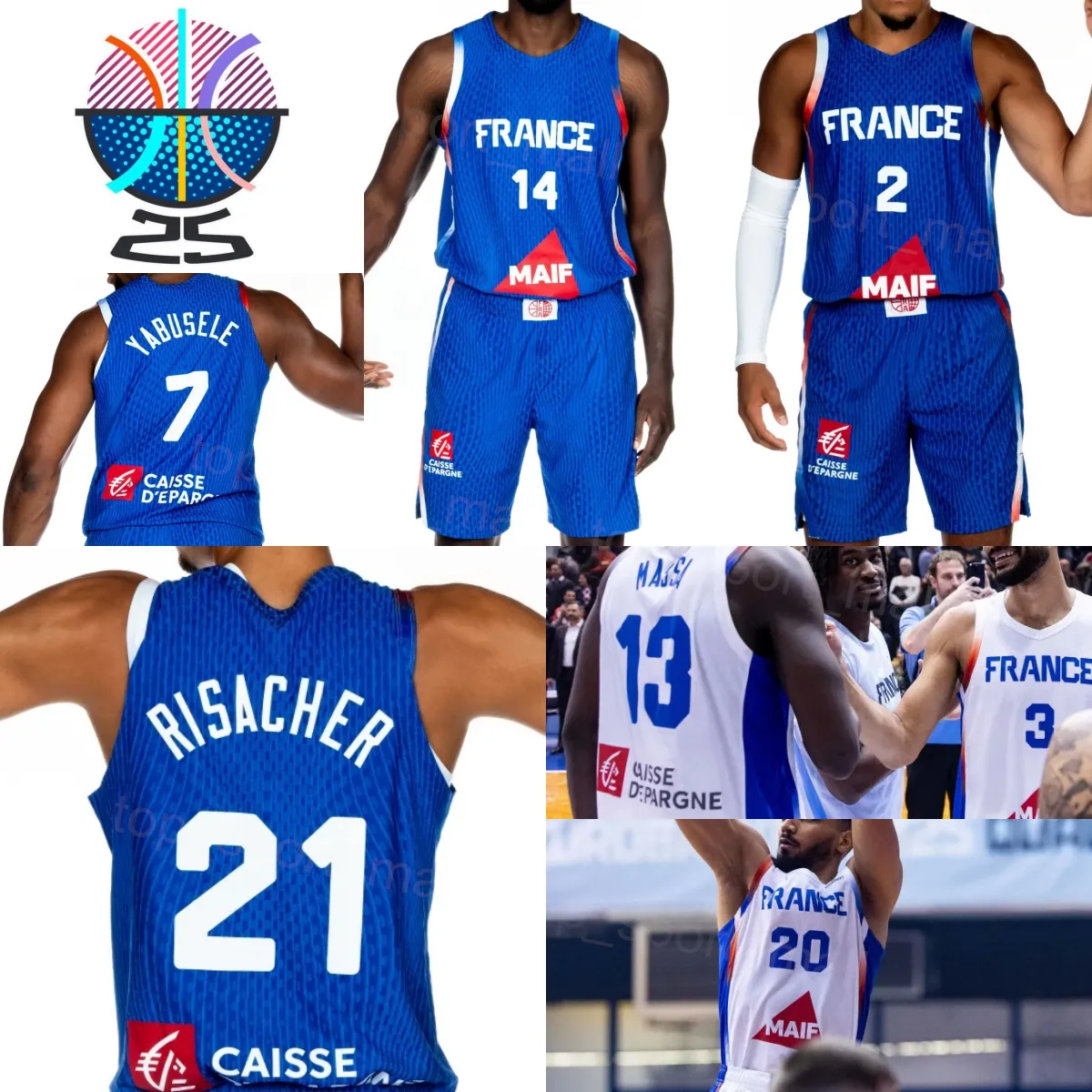 Save Big on Bulk Victor Wembanyama France Jersey France National Team  Jersey Supporter Edition Basketball Garment, Lightweight Athletic Wear For  Men,