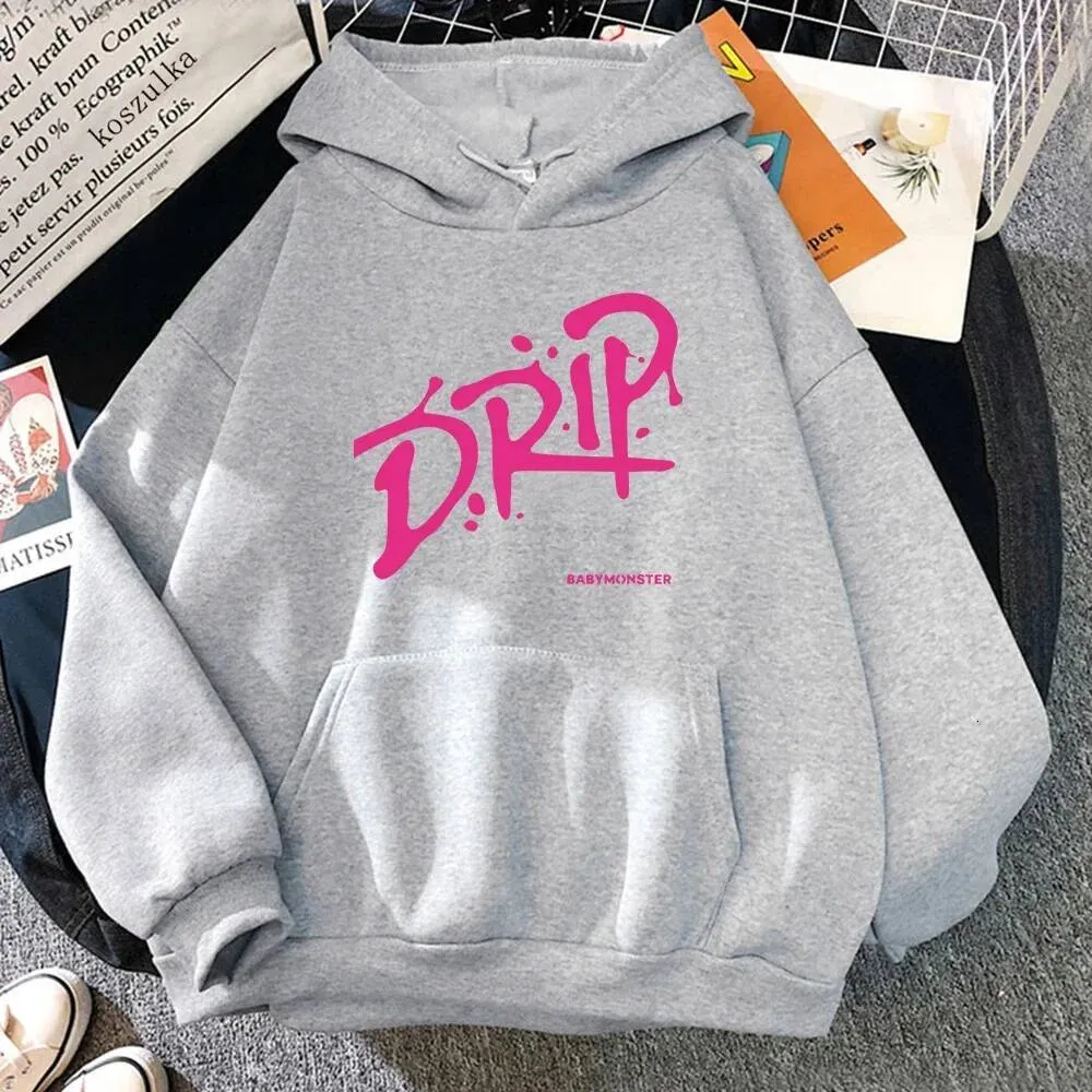 Babymonster Albümü Drip Hoodie Retro Yi TL912.29 | DHgate