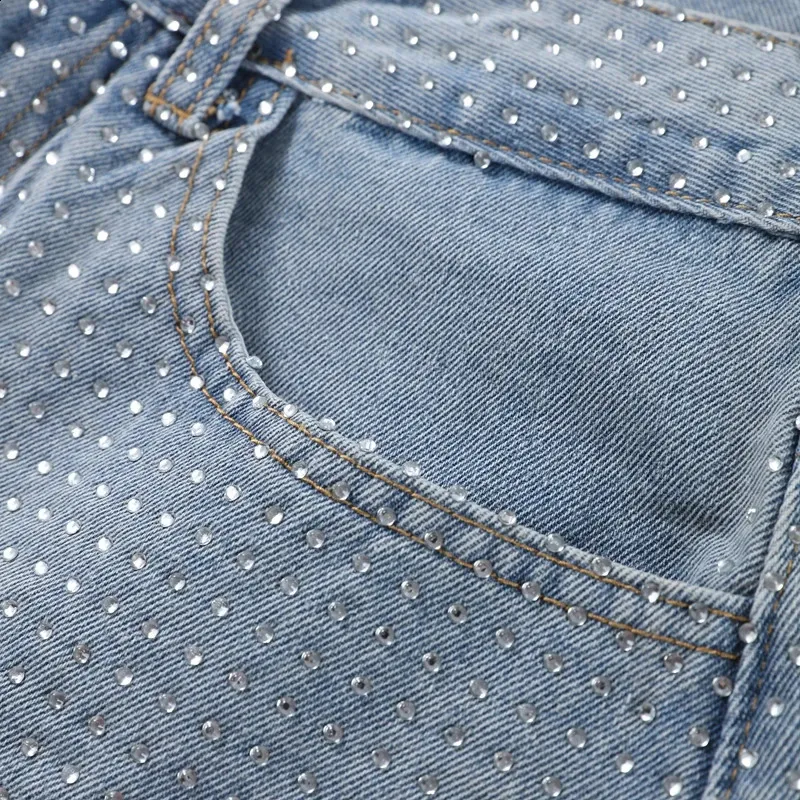 Jeans met strass-steentjes, flared fit Sora | België België