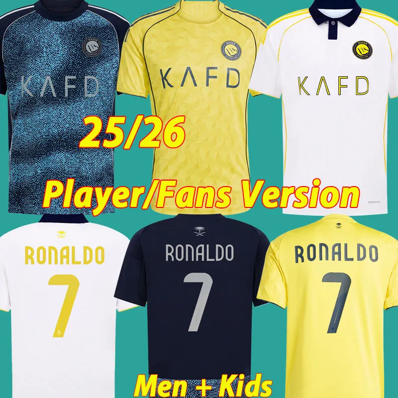アル・ナスル 25/26 アウェイ ユニフォーム RONALDO #7 Lサイズ アル・ナスル 25/26 アウェイ ユニフォーム RONALDO #7 Lサイズ
