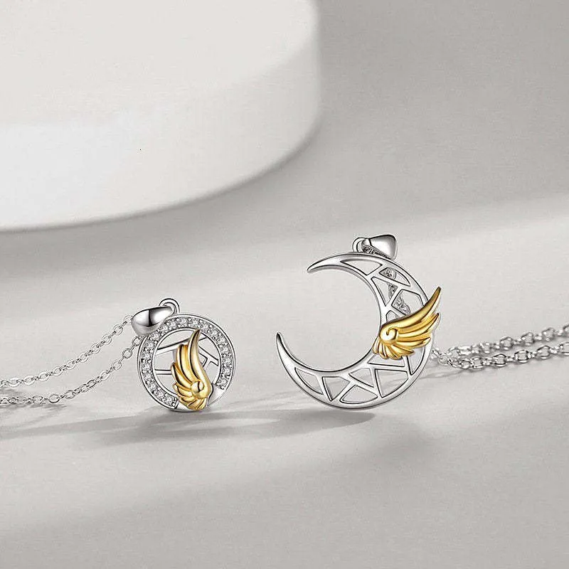 Acquista Collana magnetica acqua e fuoco Collana per coppia amante dell