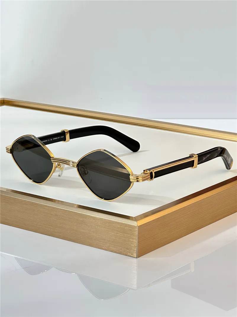 Y2k Retro Narrow Rhombus Sunnies Sunglasses for Women Men Fashion Rhombus Sunglasses - Vintage Steampunk Metal Frame  main image 4