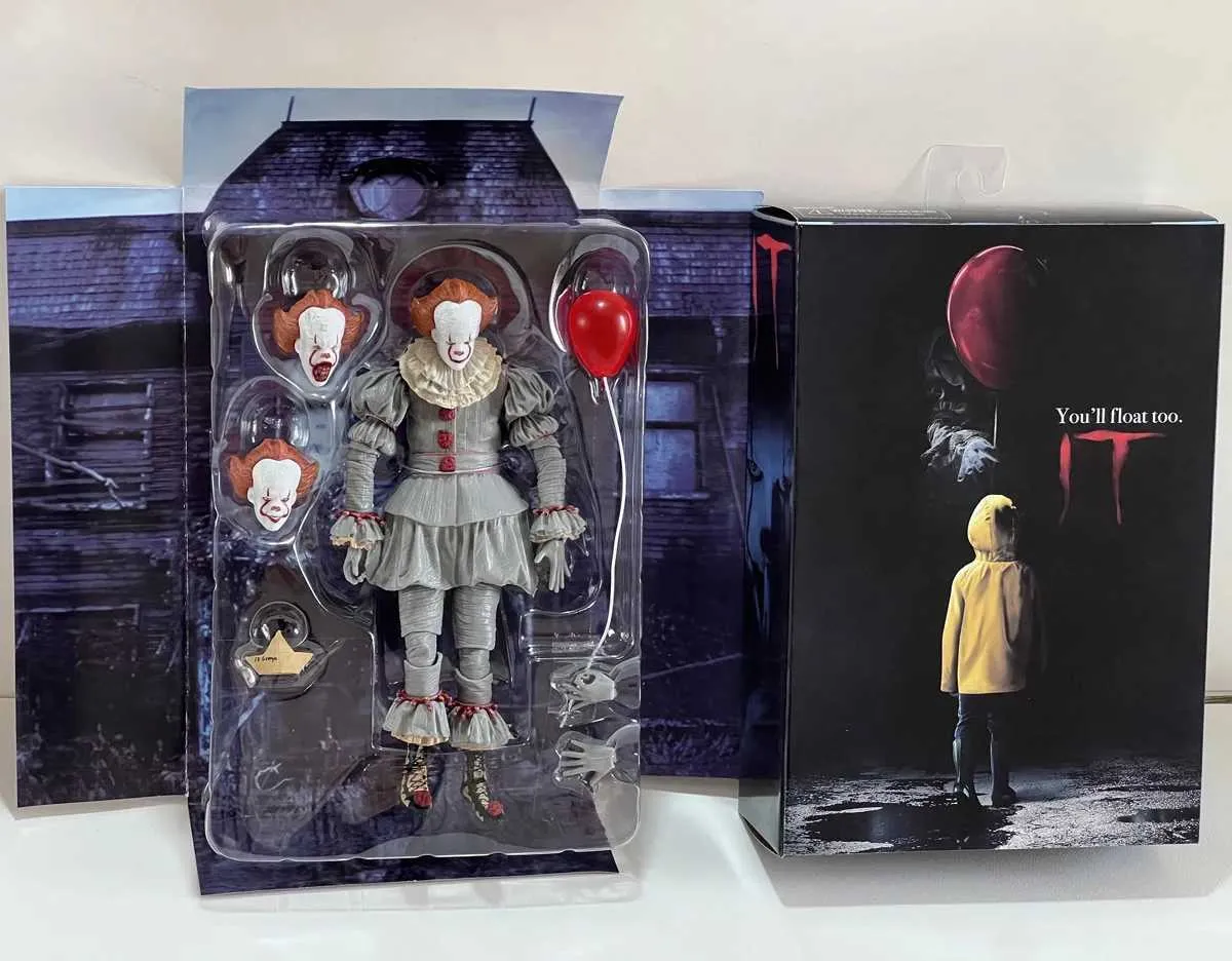 NECA IT Ultimate Pennywise Clown Acción Figura Figuras Figuras