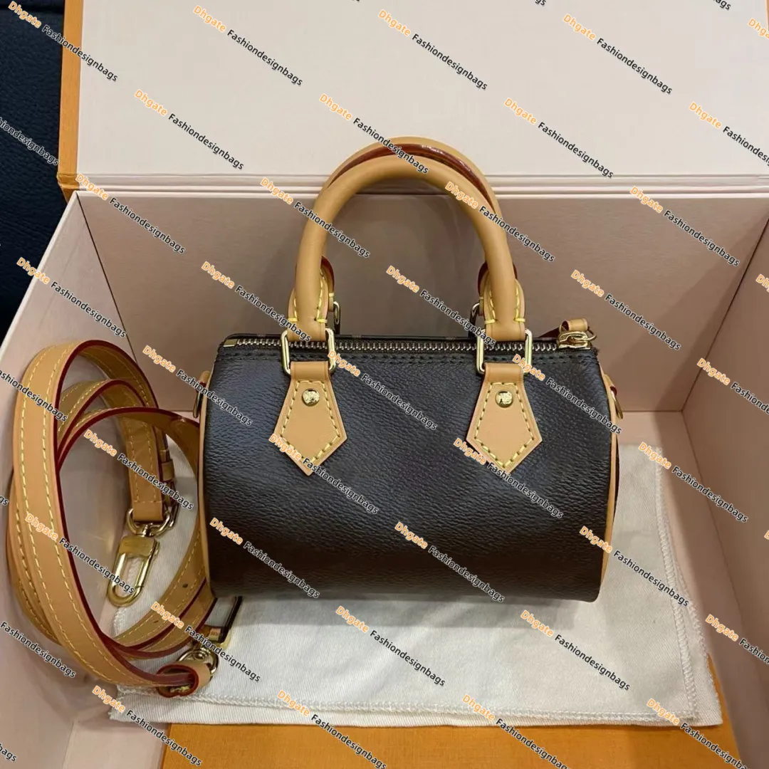 Luxury Designer NANO 16 Shoulder Bag Female Leather Clutch