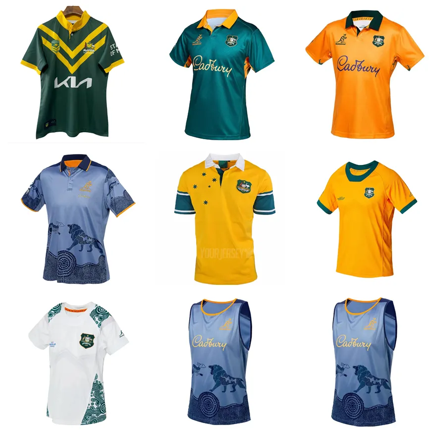 Australia Rugby Jerseys 2025 2026 Kangaroos From Aaa99901