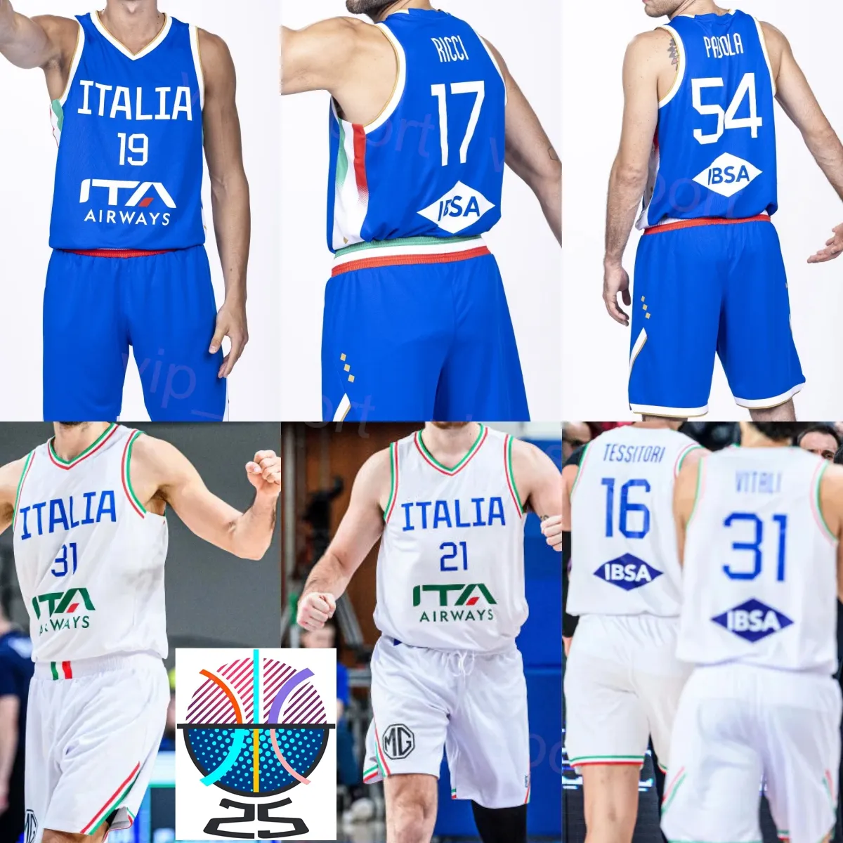 Save Big on Bulk Italian Basketball Jersey Italia Soccer Jerseys National  Team Supporter Jersey 2025, Breathable Fabric, Athletic Fit, Available In 