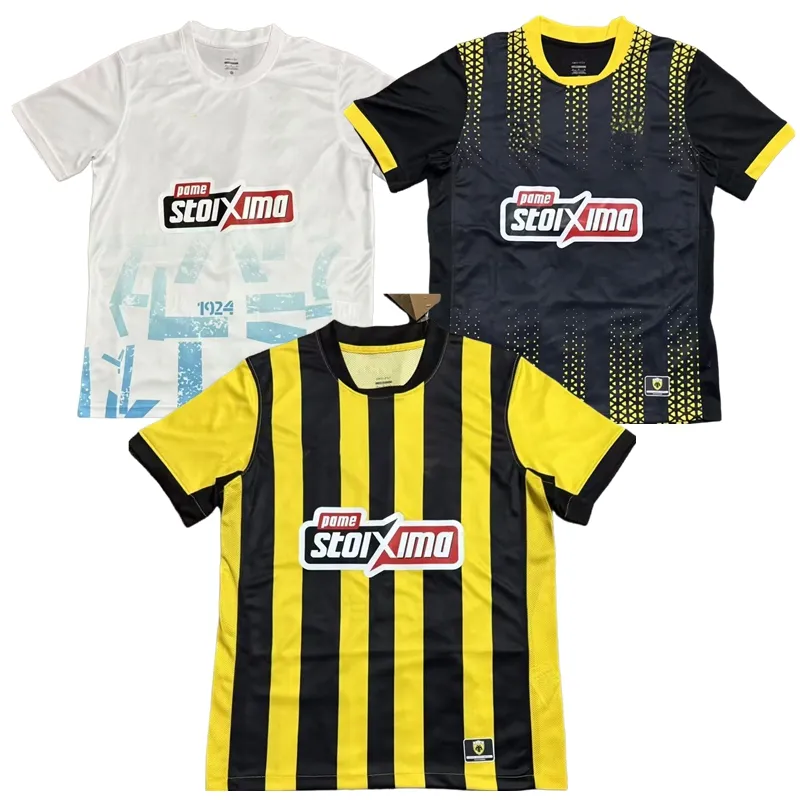 AEK Athens Soccer T Shirts 2022 2026 Featuring JOVIC, From