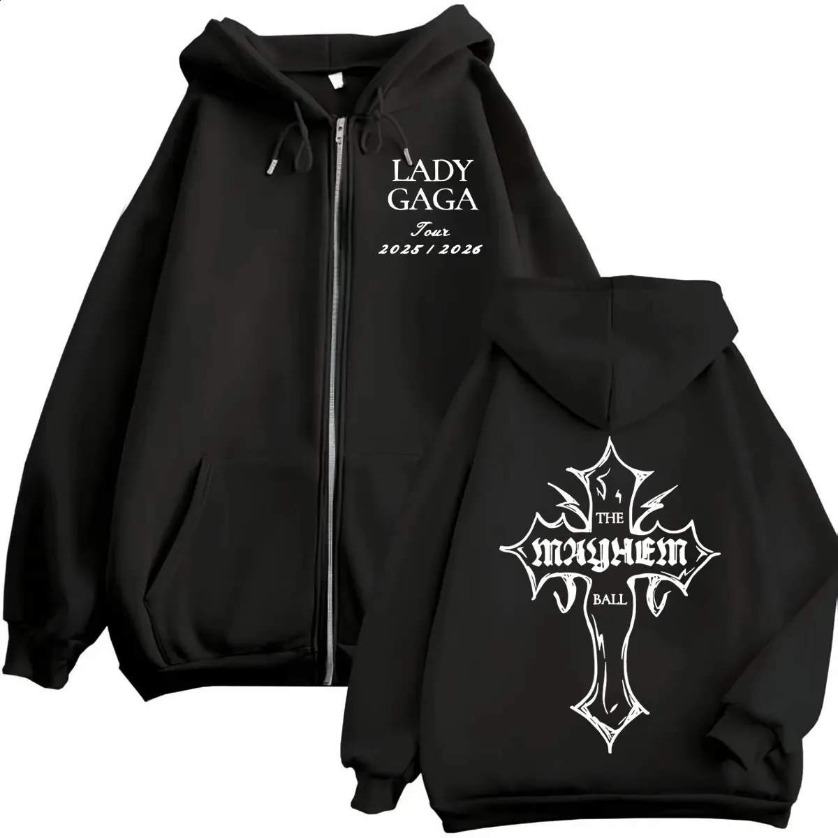 Lady Gaga Mayhem Ball Tour 2025 Hoodie High Quality From