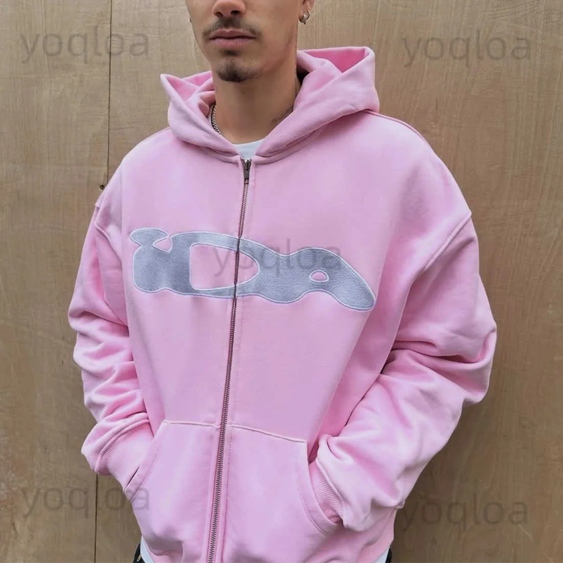 Embroidery Ida.Sply Zip Hoodie Men Women 1 1 High From 10,22