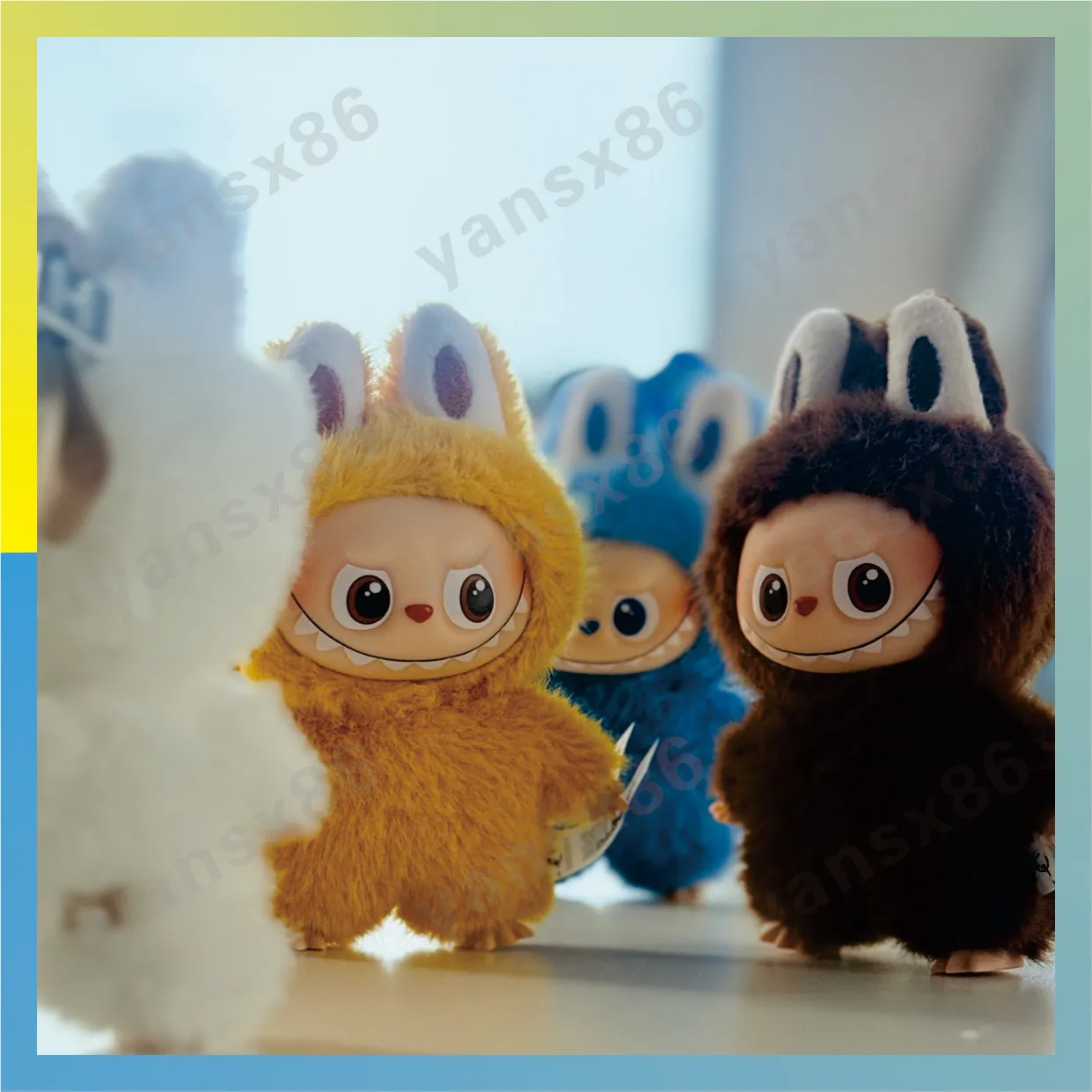Labubba Labubu Blind Box Dolls 10.5CM Plush Keychain... From Yansx12, $7.91 ...