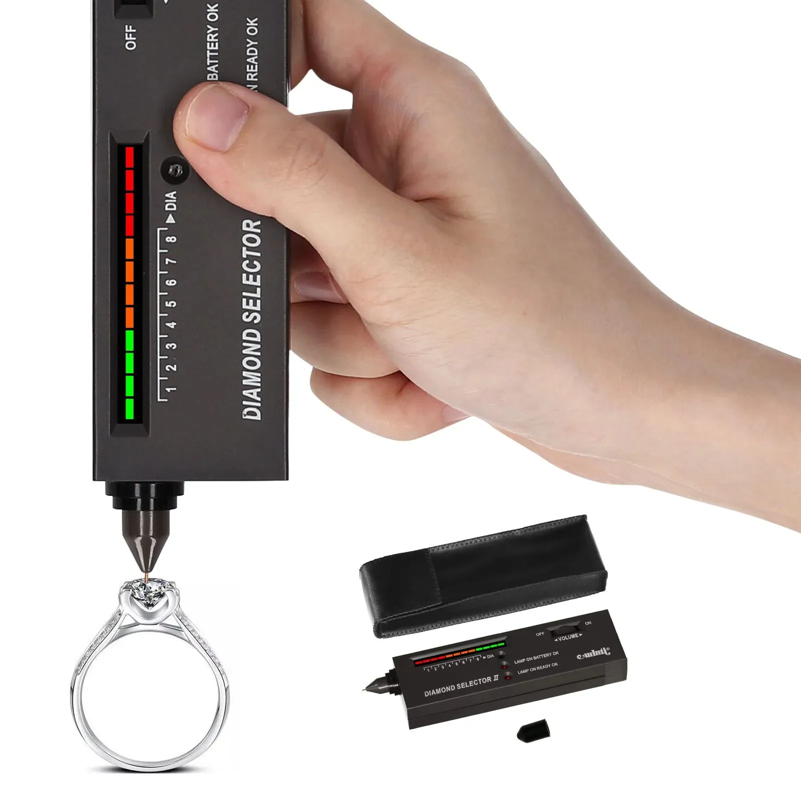 Diamond Tester Pen High Accuracy LED Gemstone... From Bpgift, $8.56 ...