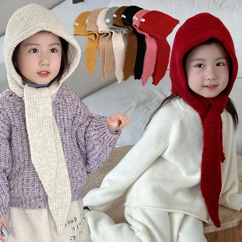 Set Cappello E Sciarpa Per Bambino, Cappello Lavorato A Maglia - Foto 8