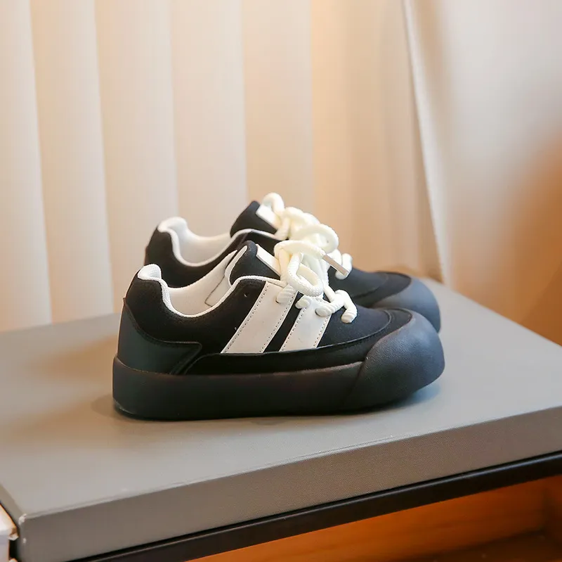 Scarpe Tela Bambini Unisex - Piattaforma Antiscivolo, Design Cartoon, Misure 24-30 EU, Ideali Per Tempo Libero - Foto 3