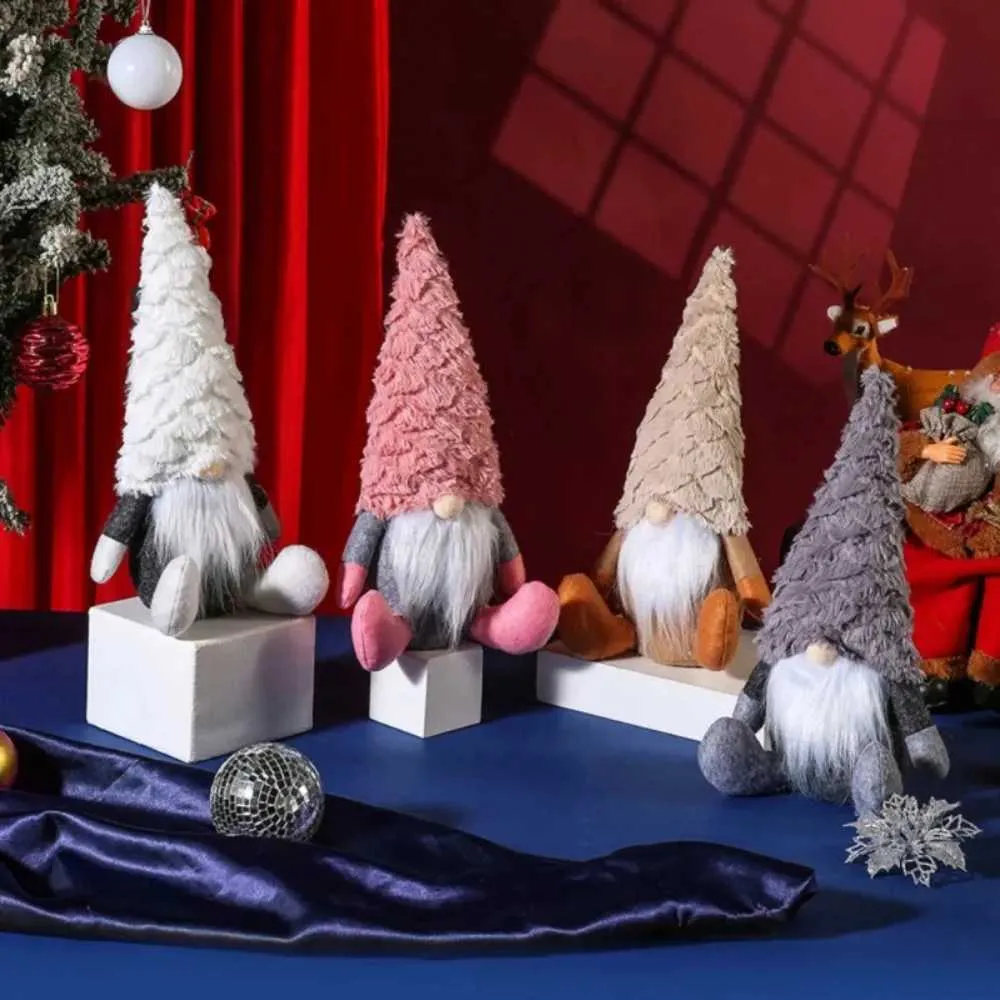 Merry Christmas Gnome Plush Doll Decoration Faceless Desktop Ornament ...