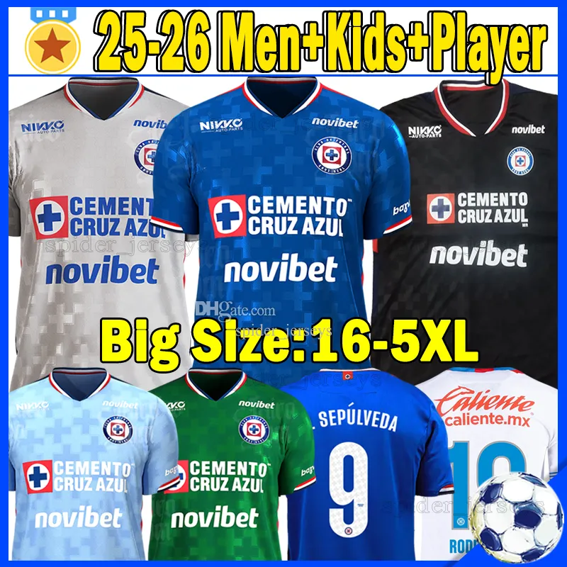 Save Big on Bulk Cruz Azul Youth Jersey Cruz Azul Soccer Jersey Liga MX  Futbol Club 2024 DITTA SEPULVEDA ROTONDI Men's, Kids' Full Kits Sizes  XXXL