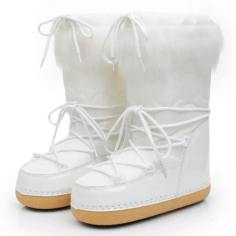 Winter sneeuwlaarzen voor dames met warme pluche voering_voghion.com