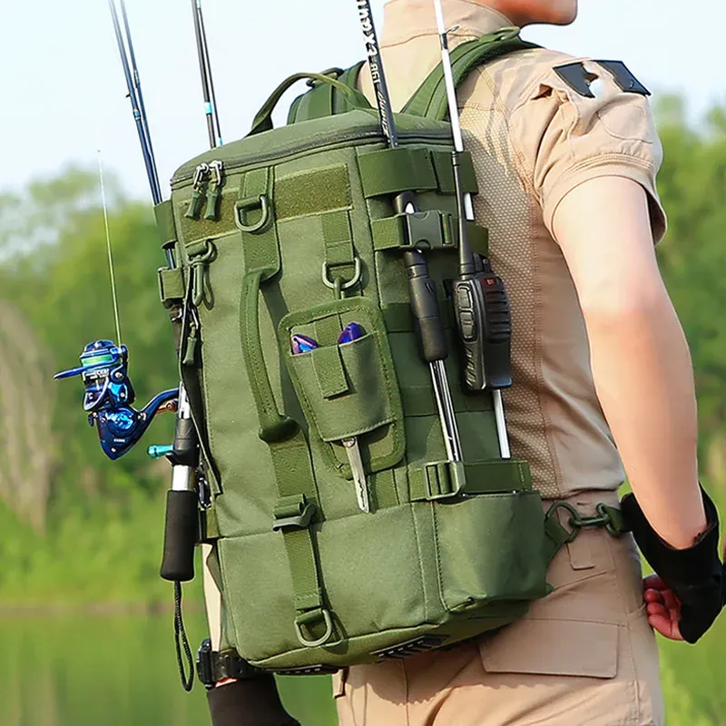 Multifunktionaler Angelrucksack: Taktische... Von 23,8  | DHgate
