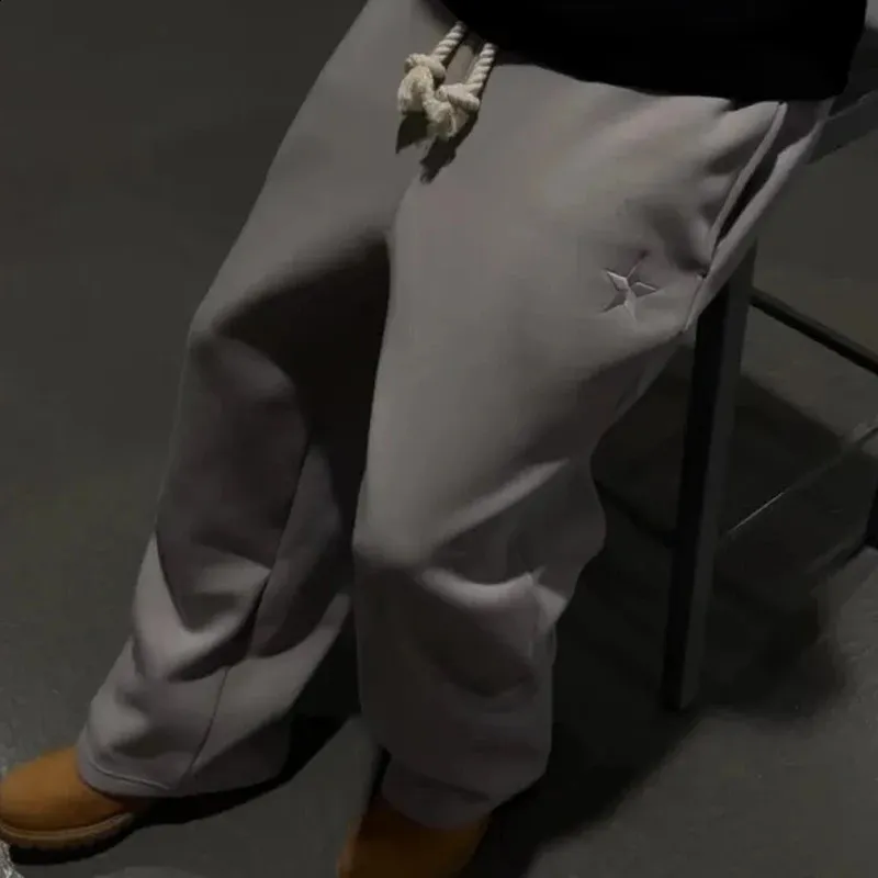 ★2025SS新作★RONRON★STAR EMBROIDERY SWEAT JOGGER PANTS ☆2025SS新作☆RONRON☆STAR EMBROIDERY SWEAT JOGGER PANTS