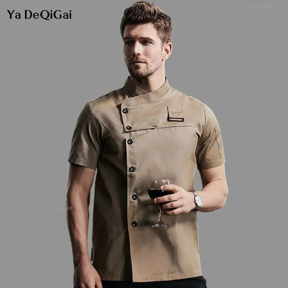 Uniform Khaki Chef Jacket – 26% Off Chef Coat Review, Lowest Price $14.90 at ExampleShop.com