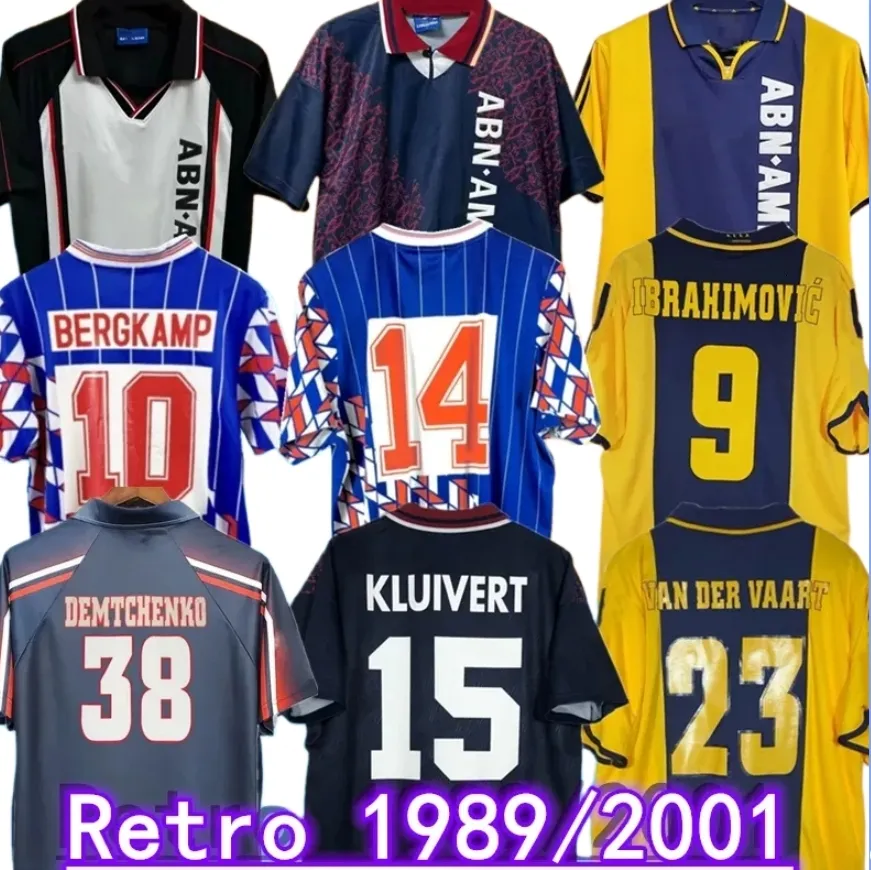Men's Retro Ajax Stone Soccer Jersey Short Sleeve Polyester