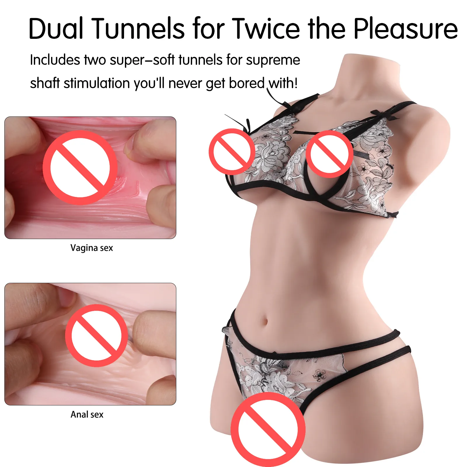 tpr sex doll Digit-Eyes UPC data: 6432969910900 UPC Silicone Sex Doll Sex Toy Part  Lifelike Realistic Mature,small (16.5 15 8.5) Incarnadine main image 0
