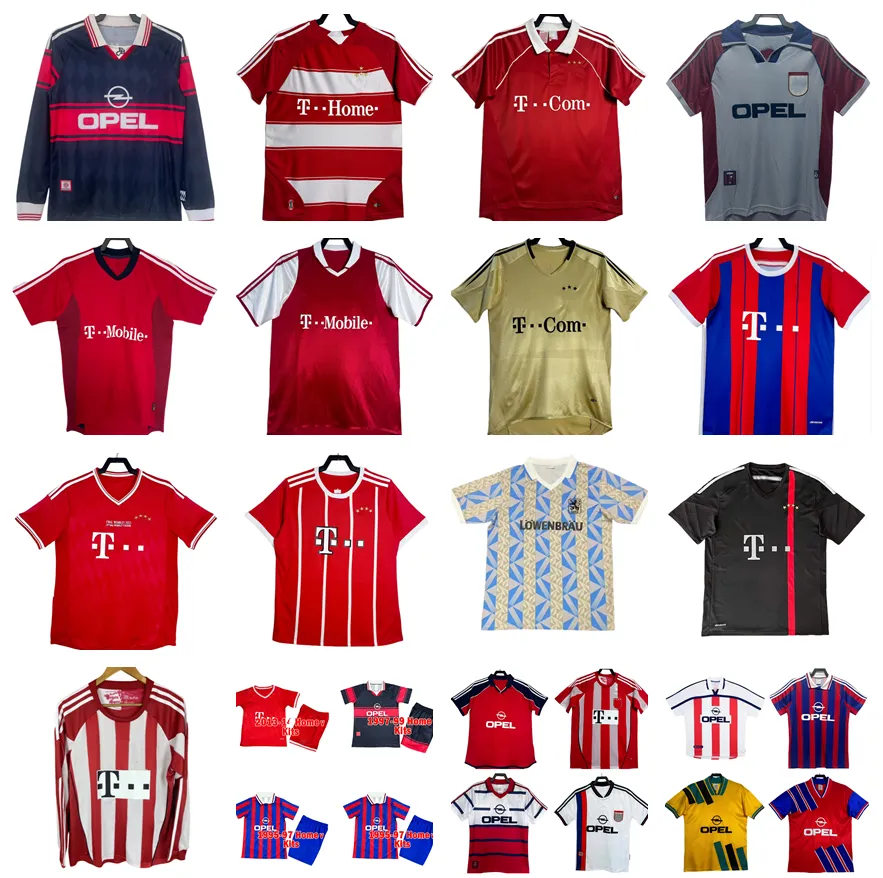 1997-1999シーズンバイエルン・ミュンヘン ホーム レトロユニフォーム