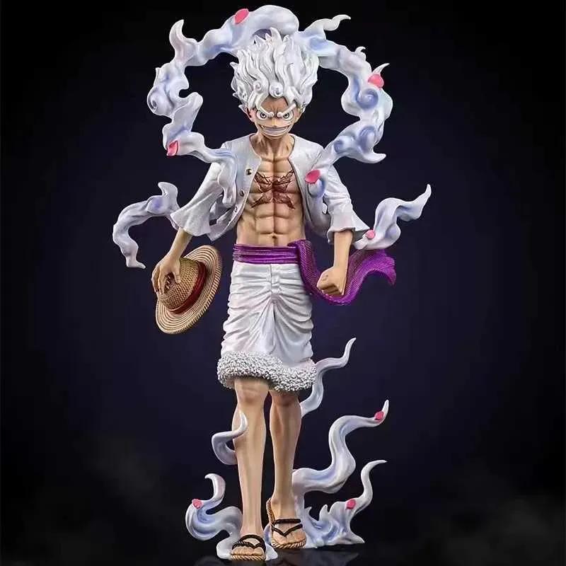 One Piece Figure: Monkey D Luffy Gear 5 Nika 23cm PVC Anime Action