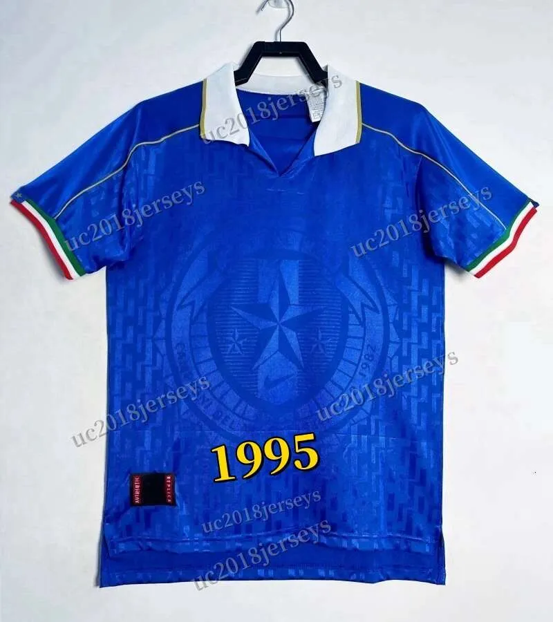 Italy Retro Soccer Jersey - Long Sleeve Classics: 1982, 90