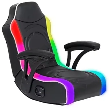 Immersive XL Floor Gaming Chair with Subwoofer, for Consoles