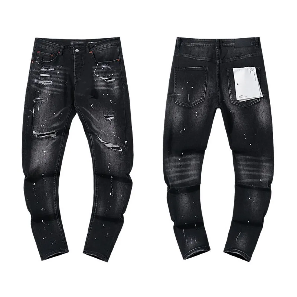 Pantalon Homme En Cuir De Motard - Style Skinny, Zippé, Noir Rayé - Taille 28 à 48