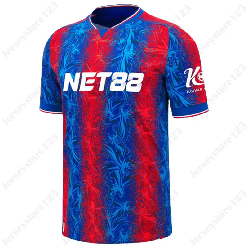 Men's Crystal Palace FC Soccer Jersey Full Sleeve Cotton Football