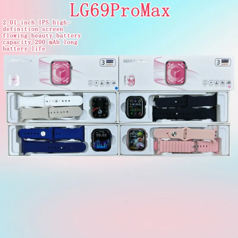 Smart Watch LG69 Pro Max With 2.01 Inch IPS High Defenition Display ...