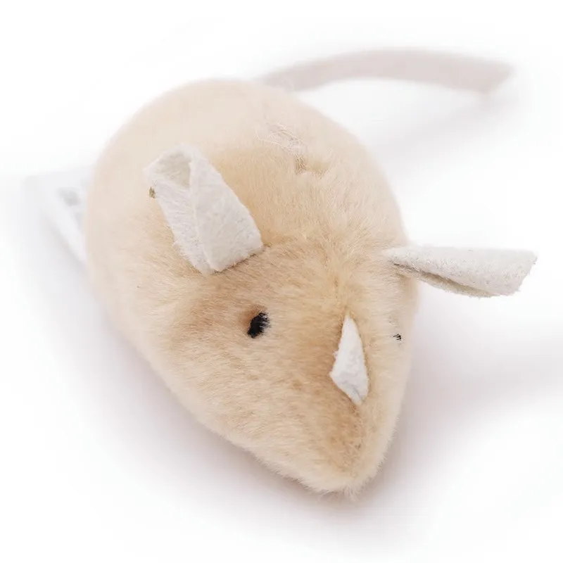 Bâton de jeu électrique simulant un petit chat qui émet des sons, jouet pour chat à taquiner, outil de divertissement autonome_voghion.com