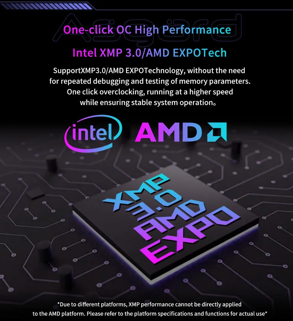 Asgard Valkyrie II Memoria Ram DDR5 RGB RAM Memory DDR5 RAM PC