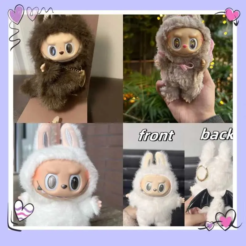 Zimomo Labubu Handmade 17 cm ABS Doll for Birthday Gift and