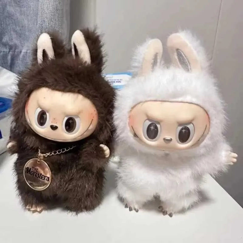 Zimomo Labubu Handmade 17 cm ABS Doll for Birthday Gift and