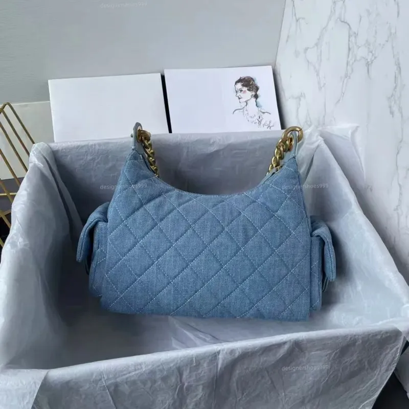 ★MCLANEE★ 549 Monet shoulder bag 549mone Chain Detail Shoulder Bag & Cosmetic Pouch Set Fashionable