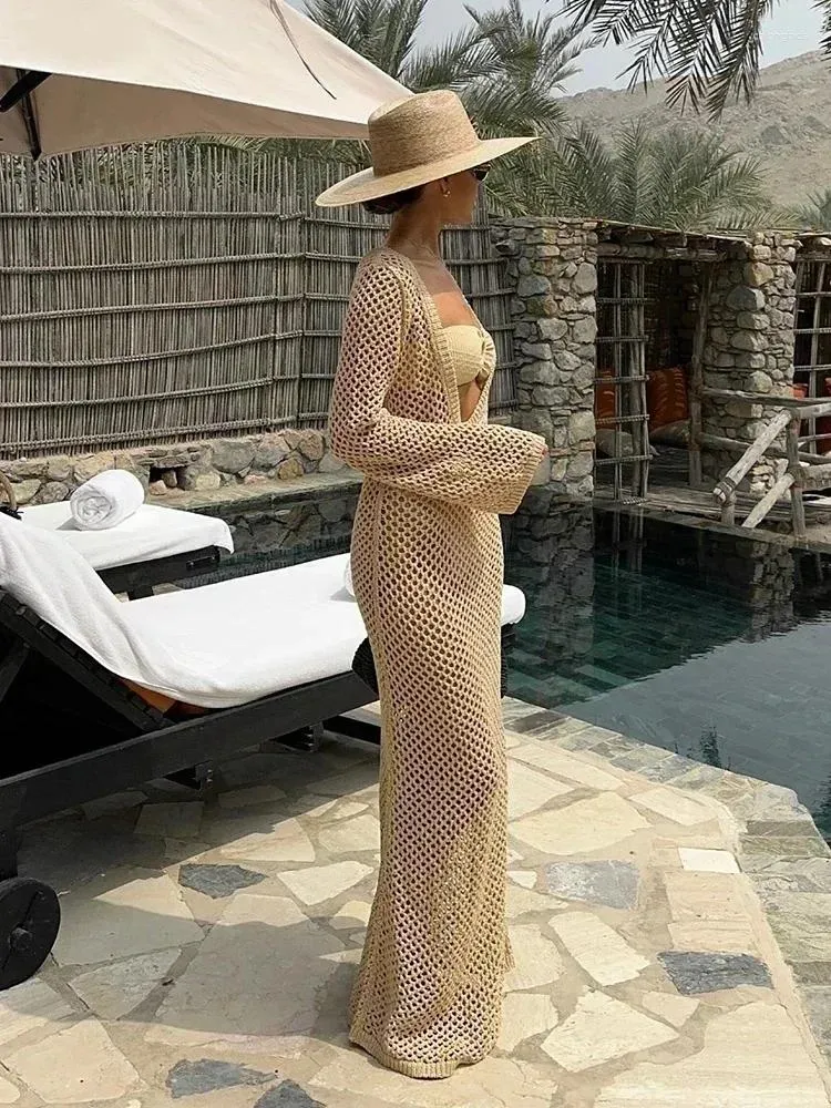 defina knit dress Green Ribbed Midi Dress main image 0