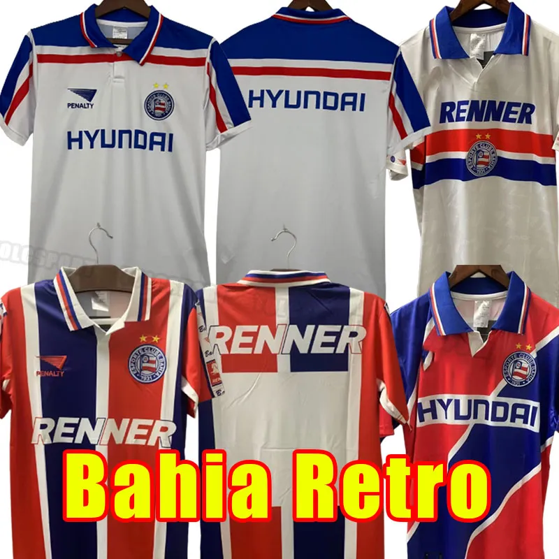 98 99 Retro Esporte Clube Bahia Soccer Jerseys 1998 From 12,99