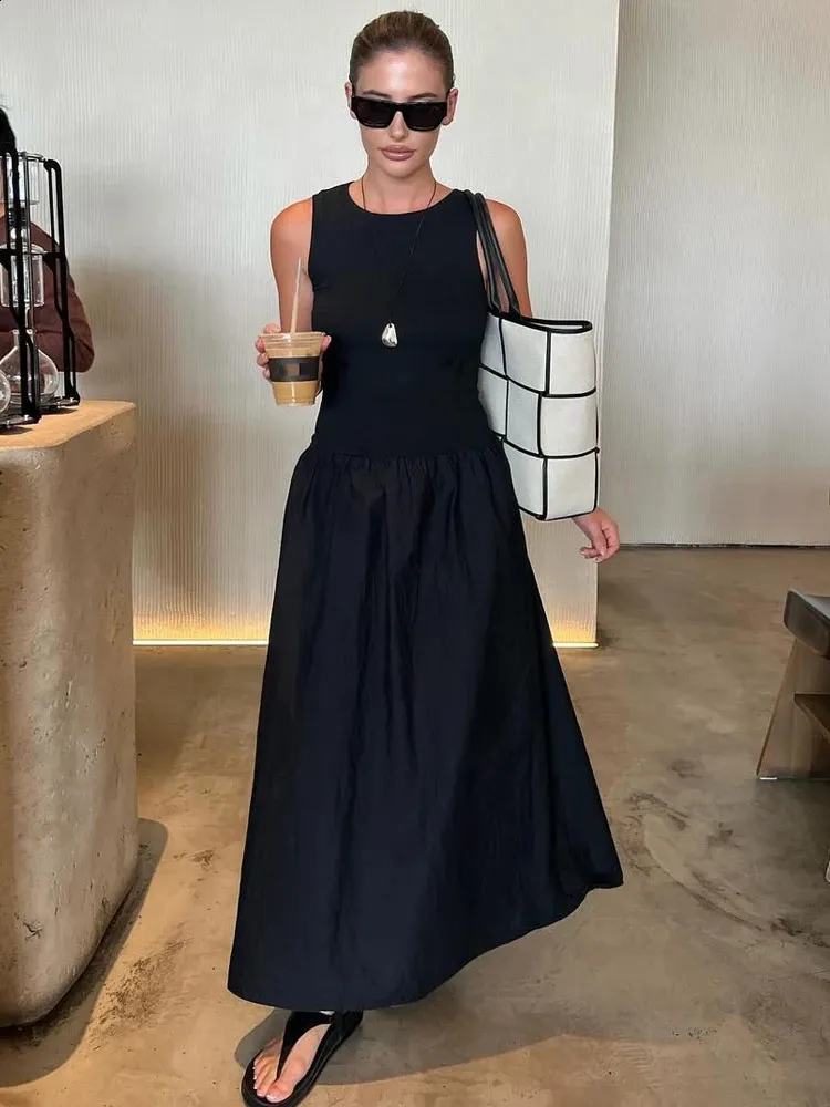 elegant glamorous dresses Classic Long Black Strapless Chic Prom Dresses Long Slit Online