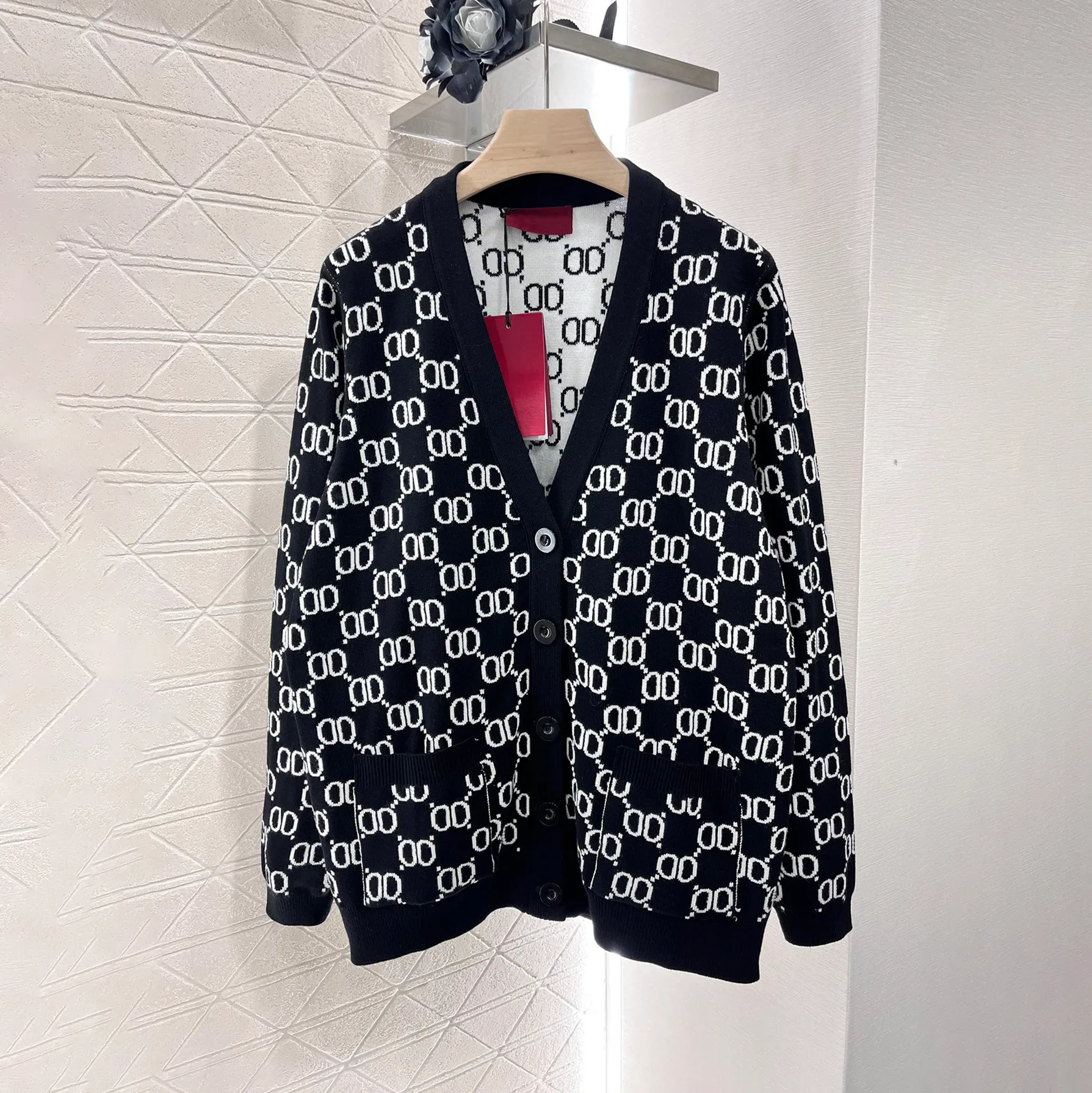 Reversible Monogram Cardigan Sweater High Quality... From Bess1688, $40 ...