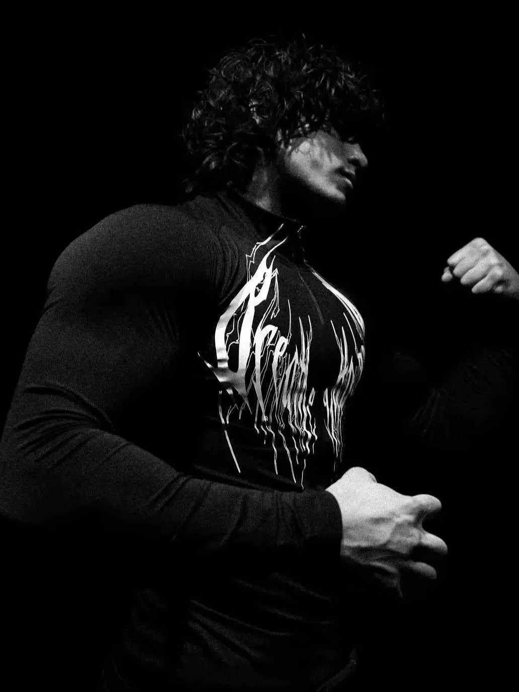 Breathedivinity Compression Shirt Short Slve Tops Muscle GYM Mock