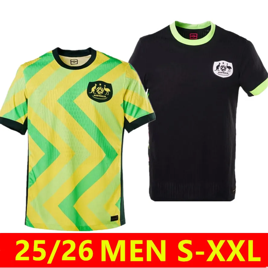 Save Big on Bulk Australia Socceroos Jersey Sports Jersey Soccer 2025 2026  Australia Home Away Soccer Jersey: Souttar, Metcalfe, More! Mens Kids